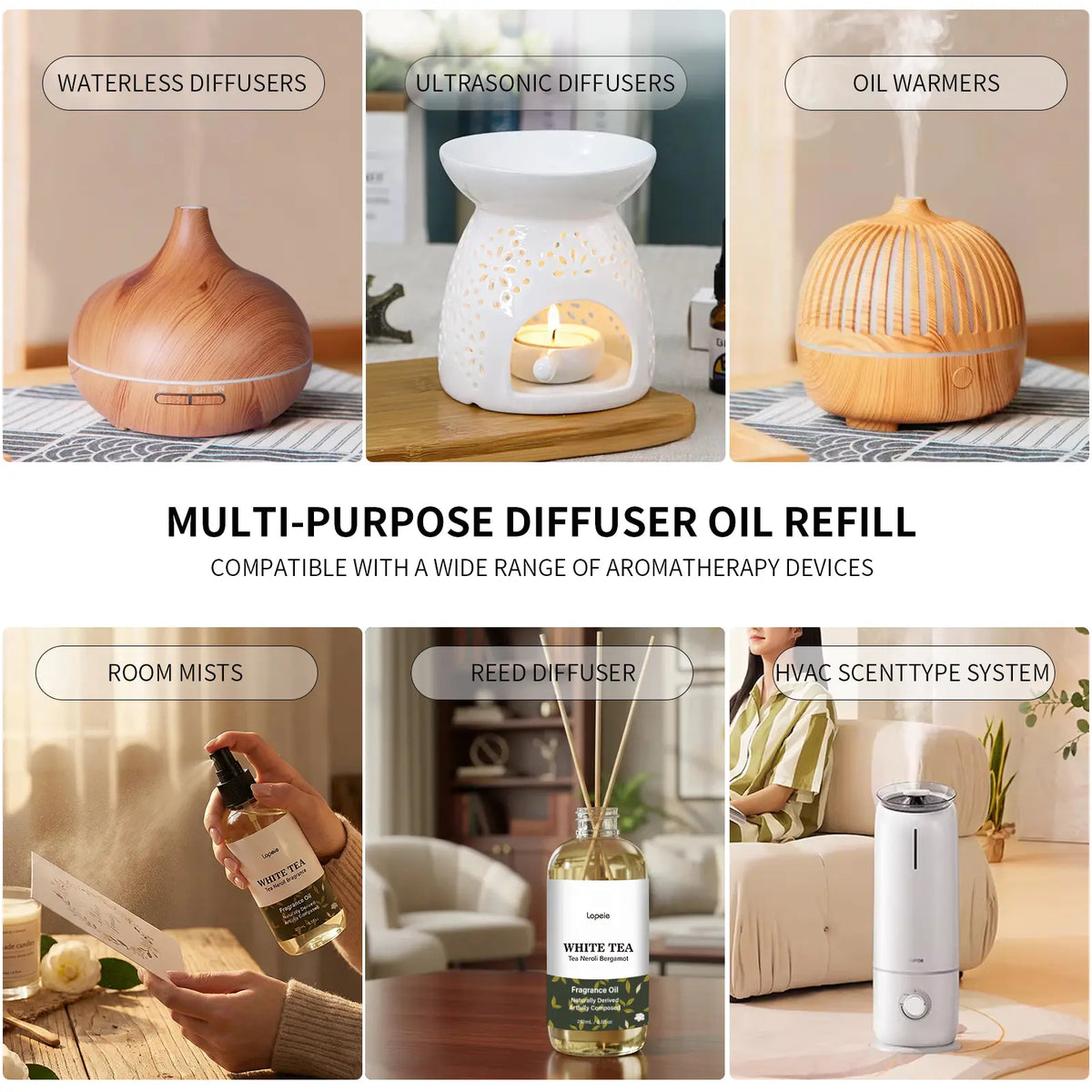 Lopeie Hotel Diffuser Oil Refill Inspired by The Westin Hotel 